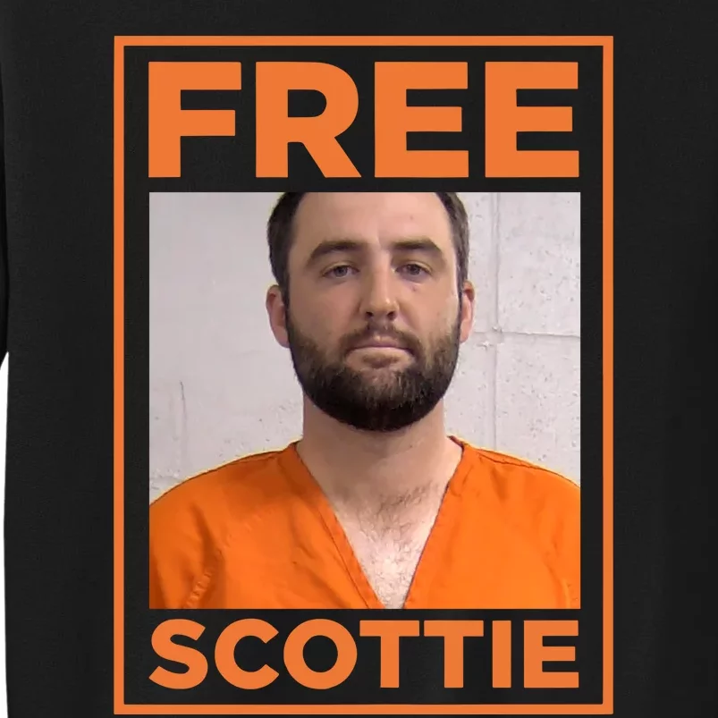 Scottie Scheffler Mugshot Tall Sweatshirt