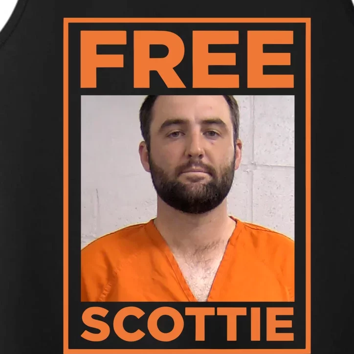 Scottie Scheffler Mugshot Performance Tank