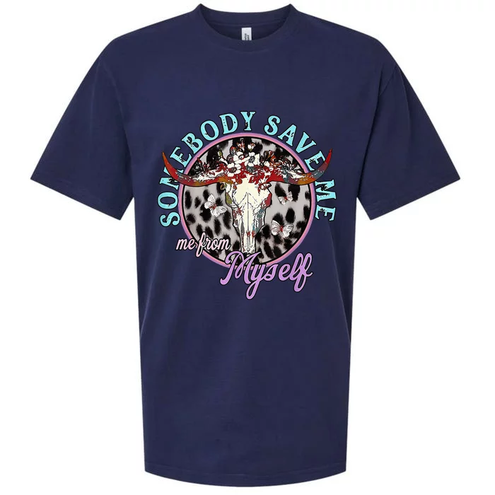 Somebody Save Me Me From Jellyrolls Sueded Cloud Jersey T-Shirt