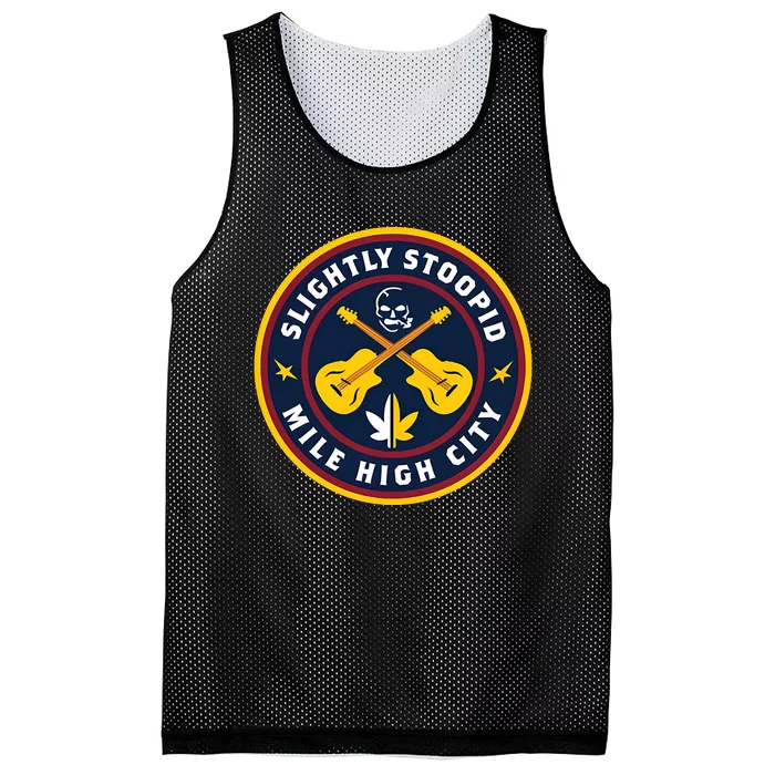 Slightly Stoopid Mile High City Mesh Reversible Basketball Jersey Tank