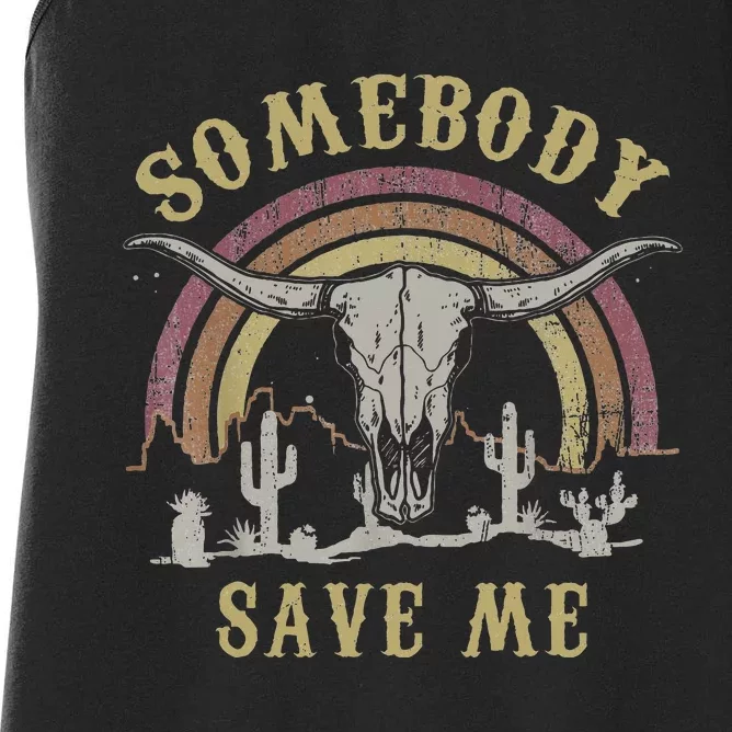 Somebody Save Me From Myself Women's Racerback Tank