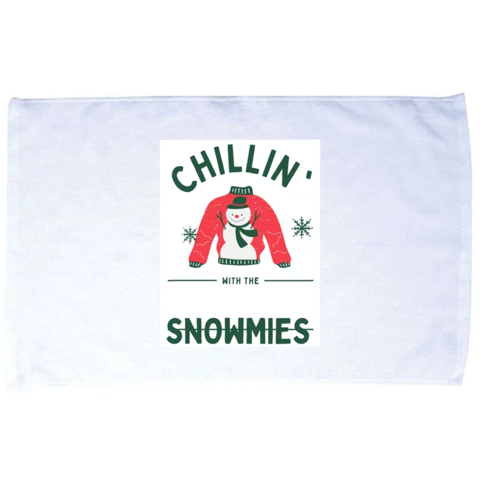 Snowmies Microfiber Hand Towel