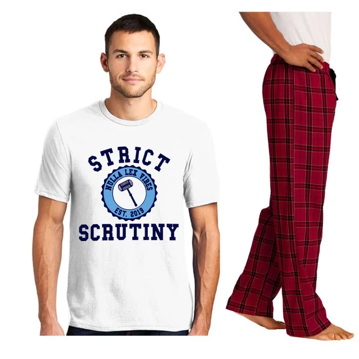 Strict Scrutiny Nulla Lex Vibes Est 2019 Pajama Set