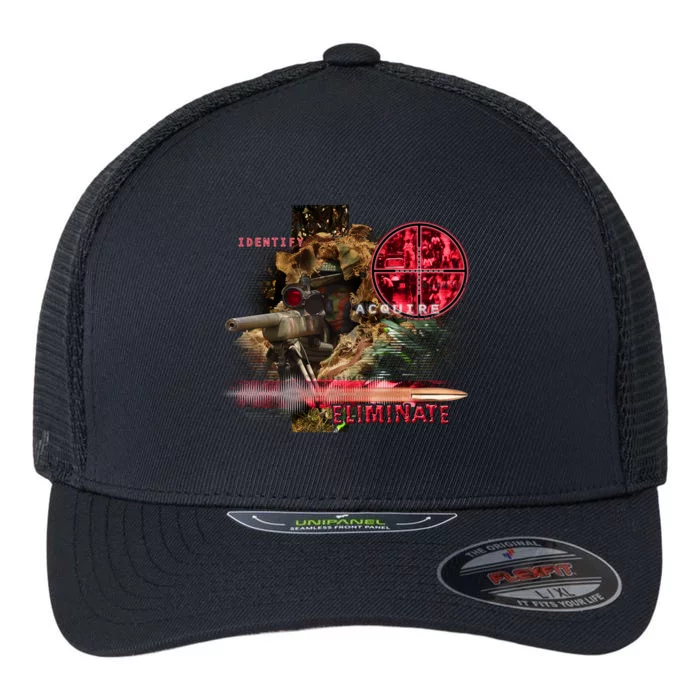 Sniper Flexfit Unipanel Trucker Cap