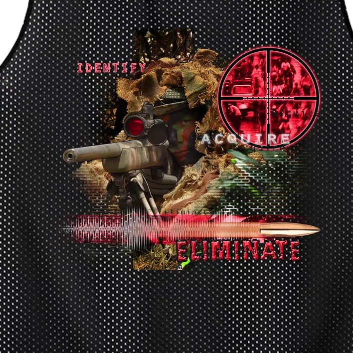 Sniper Mesh Reversible Basketball Jersey Tank