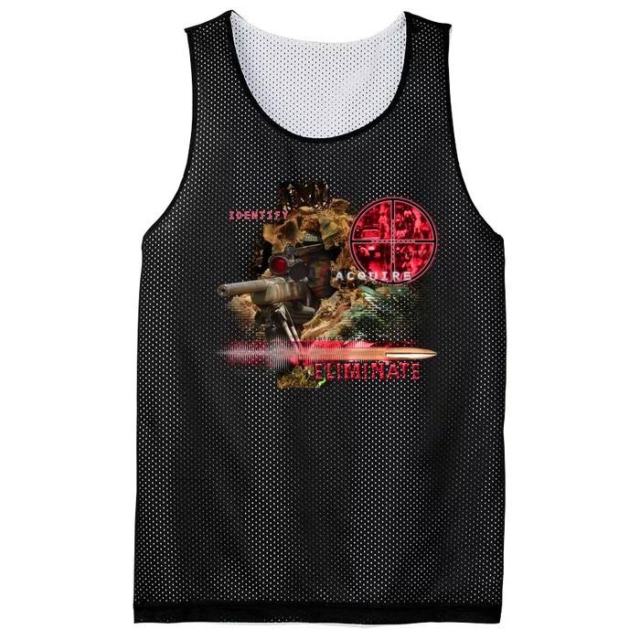 Sniper Mesh Reversible Basketball Jersey Tank