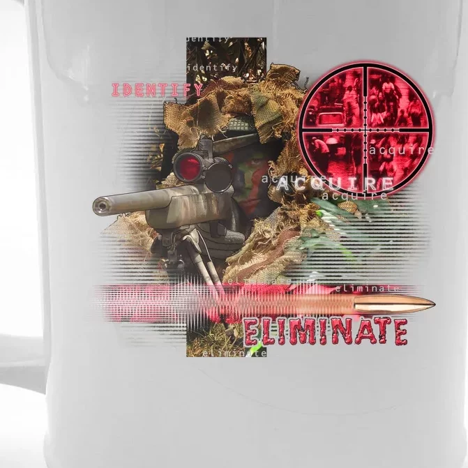 Sniper Front & Back Beer Stein