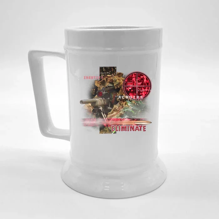 Sniper Front & Back Beer Stein