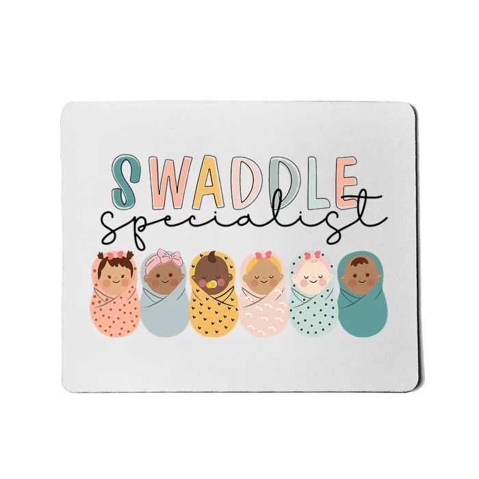 Swaddle Specialist NICU Mother Baby Nurse Tech Neonatal ICU Mousepad