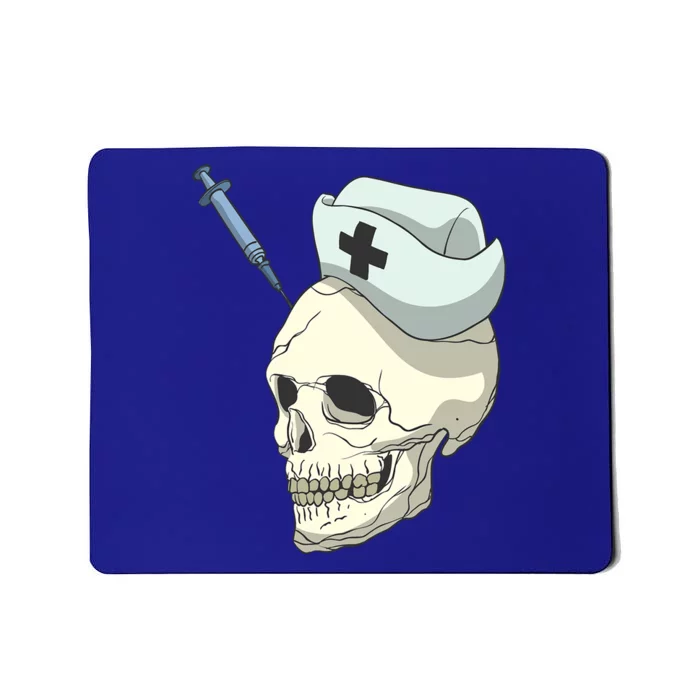 Skull Skeleton Nurse Injection Cute Gift Mousepad