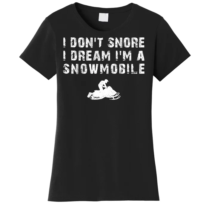 Snowmobile Women's T-Shirt