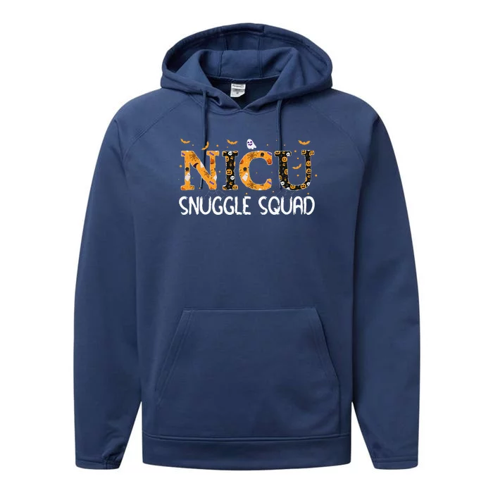 Snuggle Squad NICU Nurse Neonatal Nurse Halloween Costume Performance Fleece Hoodie