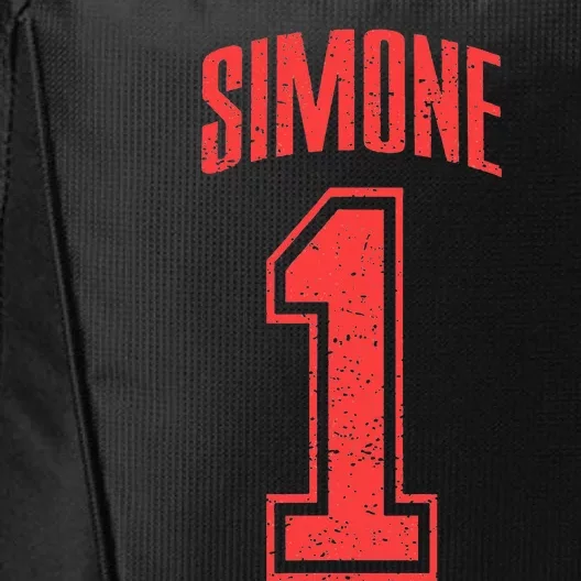 Simone Supporter Number 1 Biggest Fan City Backpack