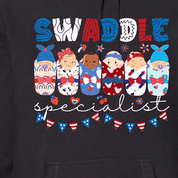 Swaddle Specialist Nicu Mother Baby Nurse Premium Hoodie