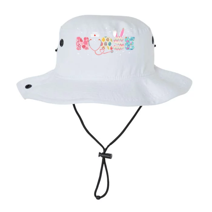 Stethoscope Scrub Nurse Life Easter Day Bunny Eggs Cool Gift Legacy Cool Fit Booney Bucket Hat