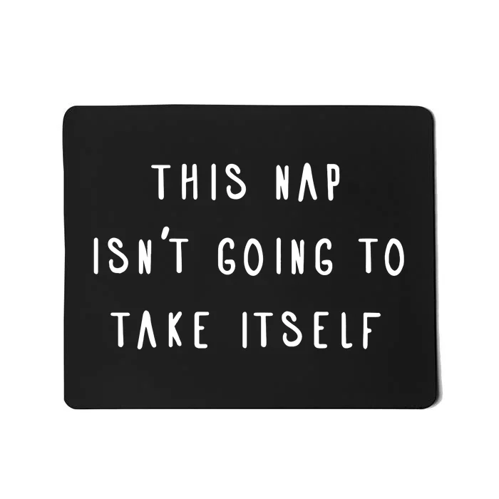 Sleeping Sloth Nap Team Awesome Funny Mousepad