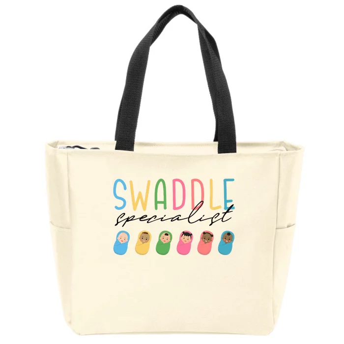 Swaddle Specialistl&D Nurselabor And Delivery Nurse Zip Tote Bag