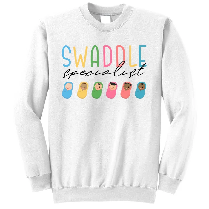 Swaddle Specialistl&D Nurselabor And Delivery Nurse Sweatshirt