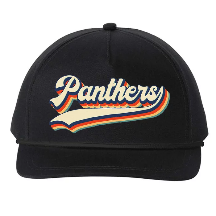 School Sports Name Vintage Retro Gift Women Boy Snapback Five-Panel Rope Hat