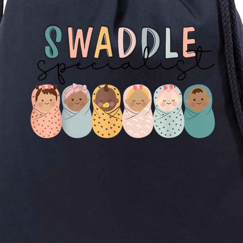 Swaddle Specialist NICU Mother Baby Nurse Tech Neonatal ICU Drawstring Bag