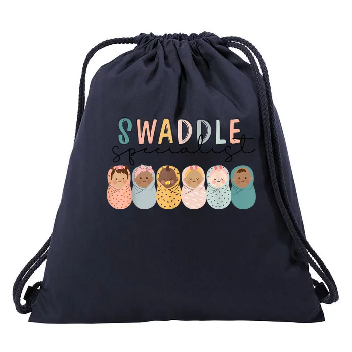 Swaddle Specialist NICU Mother Baby Nurse Tech Neonatal ICU Drawstring Bag