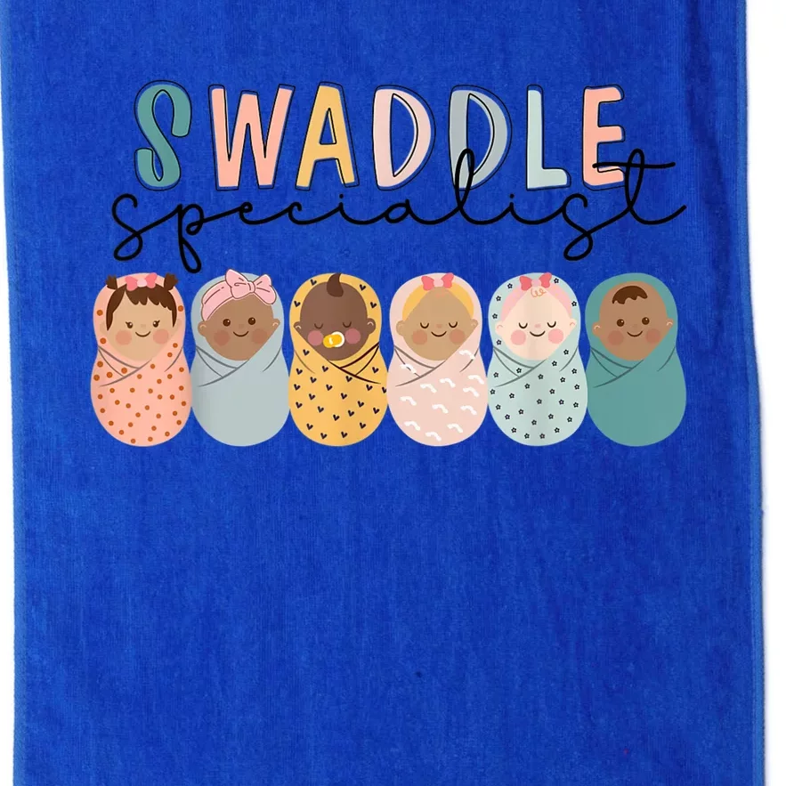 Swaddle Specialist NICU Mother Baby Nurse Tech Neonatal ICU Platinum Collection Golf Towel