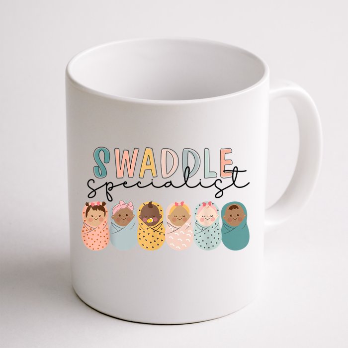 Swaddle Specialist NICU Mother Baby Nurse Tech Neonatal ICU Front & Back Coffee Mug