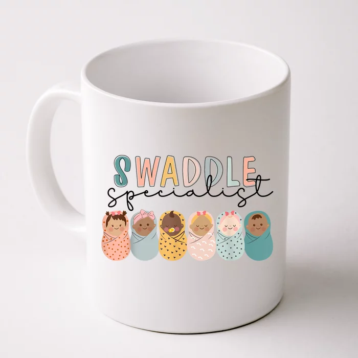 Swaddle Specialist NICU Mother Baby Nurse Tech Neonatal ICU Front & Back Coffee Mug