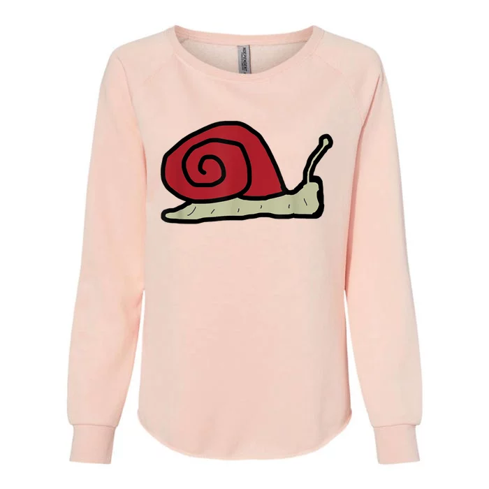 Snail Womens California Wash Sweatshirt