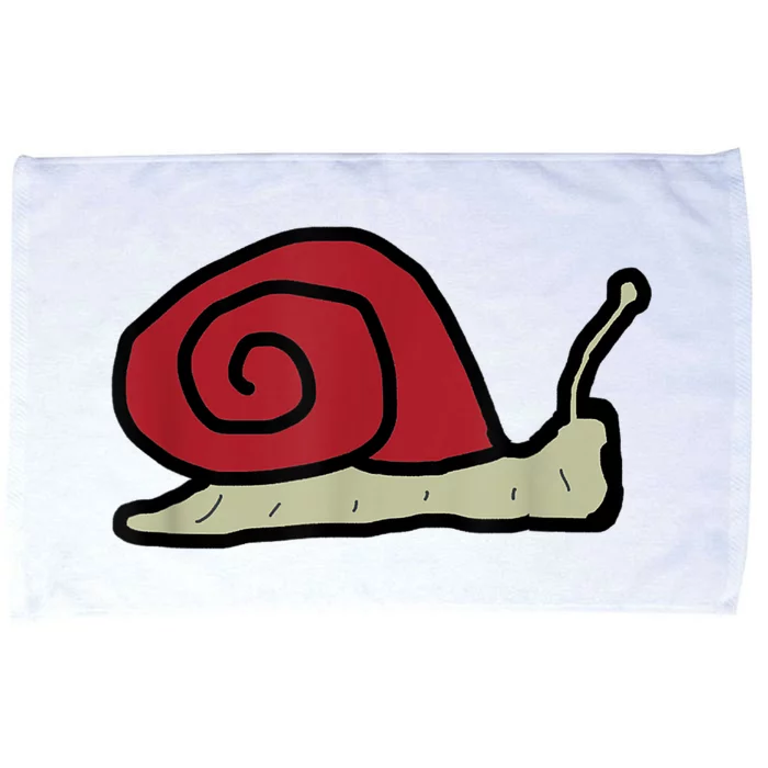 Snail Microfiber Hand Towel