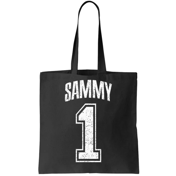 Sammy Supporter Number 1 Greatest Fan Tote Bag