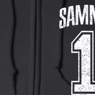 Sammy Supporter Number 1 Greatest Fan Full Zip Hoodie