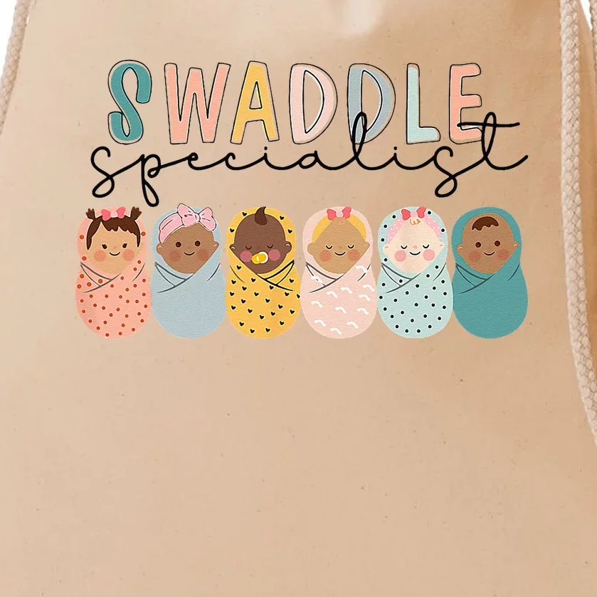 Swaddle Specialist NICU Mother Baby Nurse Tech Neonatal ICU Drawstring Bag