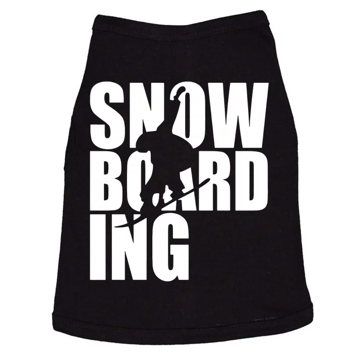 Snowboarding Doggie Tank