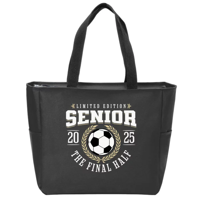 Senior Soccer Night 2025 Funny Gift Lovers Zip Tote Bag