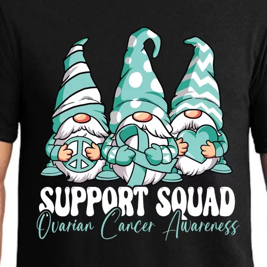 Support Squad Ovarian Cancer Awareness Month Pajama Set