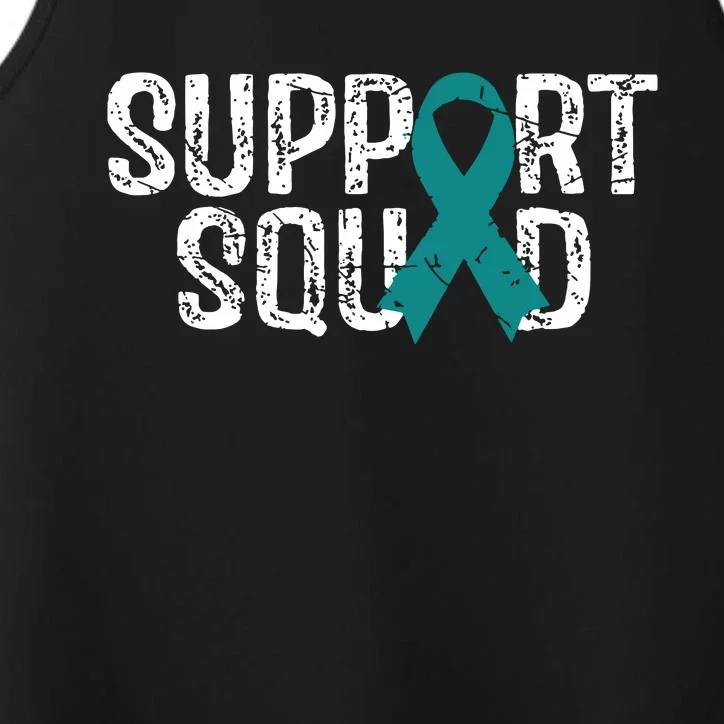 Support Squad Ovarian Cancer Awareness Performance Tank