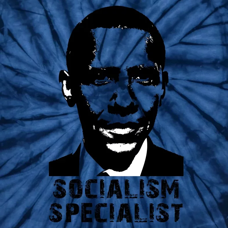 Socialism Specialist Obama Tie-Dye T-Shirt