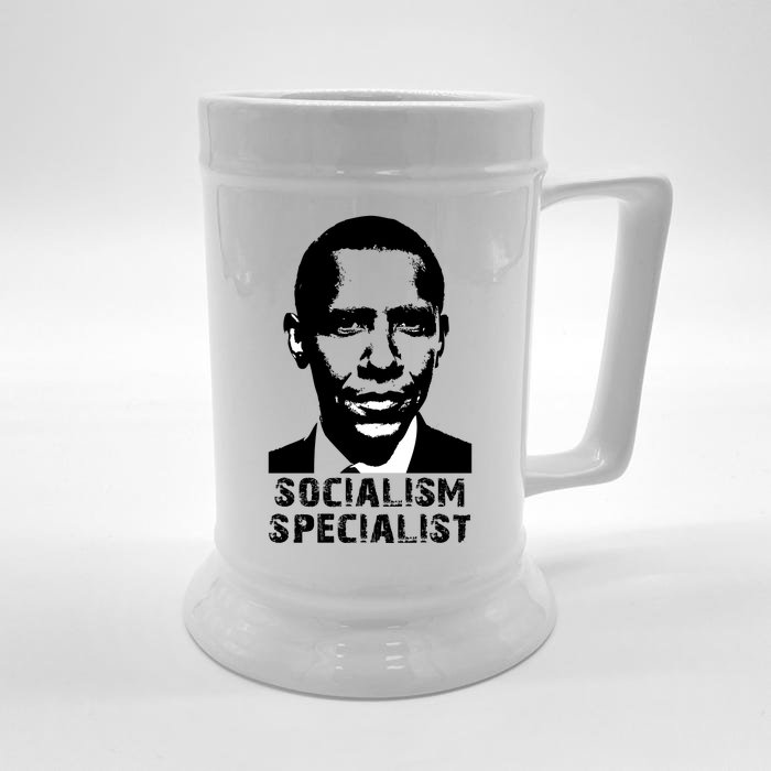 Socialism Specialist Obama Front & Back Beer Stein