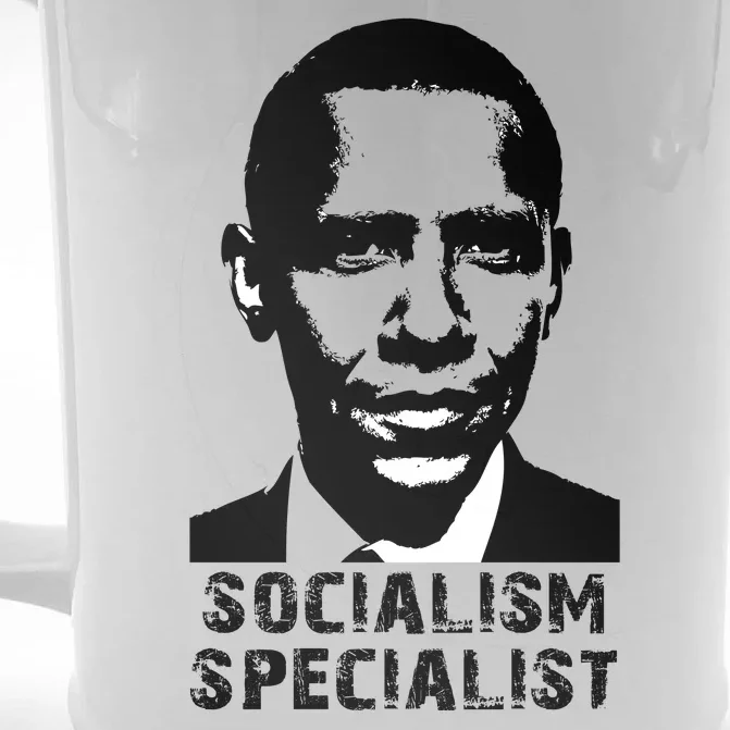 Socialism Specialist Obama Front & Back Beer Stein