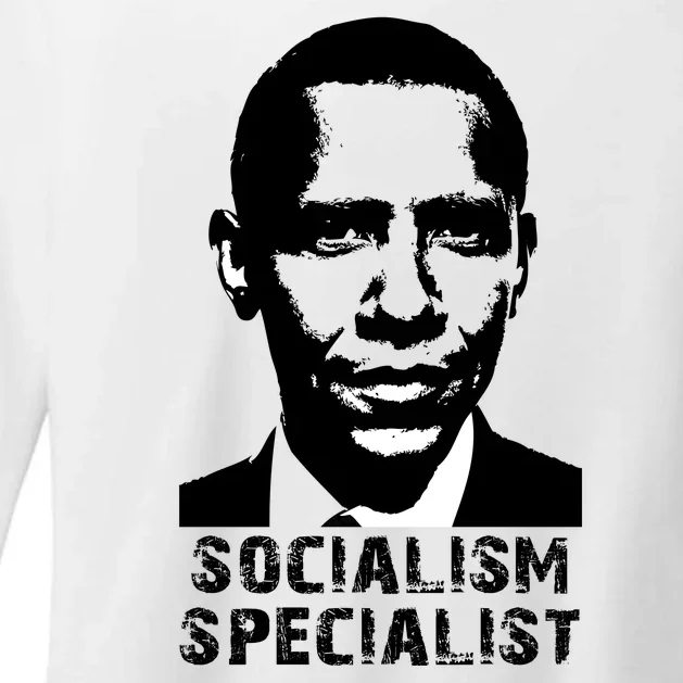 Socialism Specialist Obama Womens CVC Long Sleeve Shirt