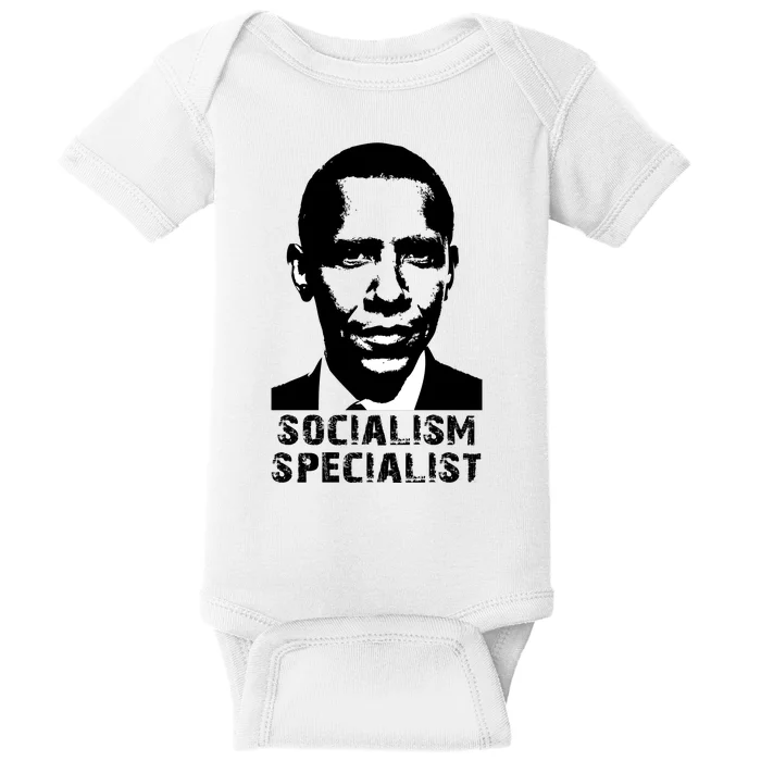 Socialism Specialist Obama Baby Bodysuit