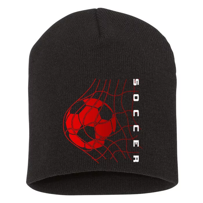 Soccer Short Acrylic Beanie