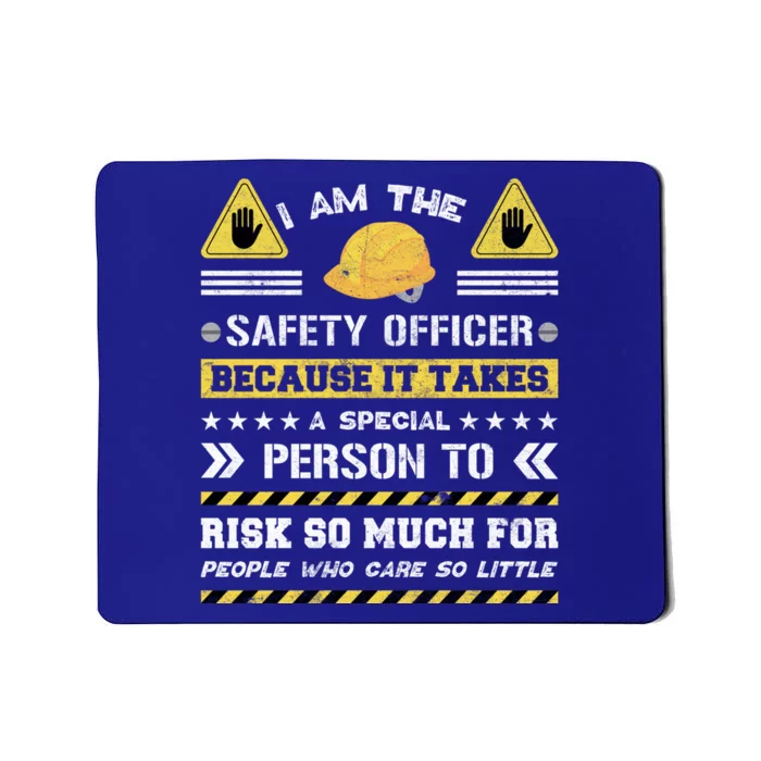 Security Security Officer Project Safety Ager Gift Mousepad