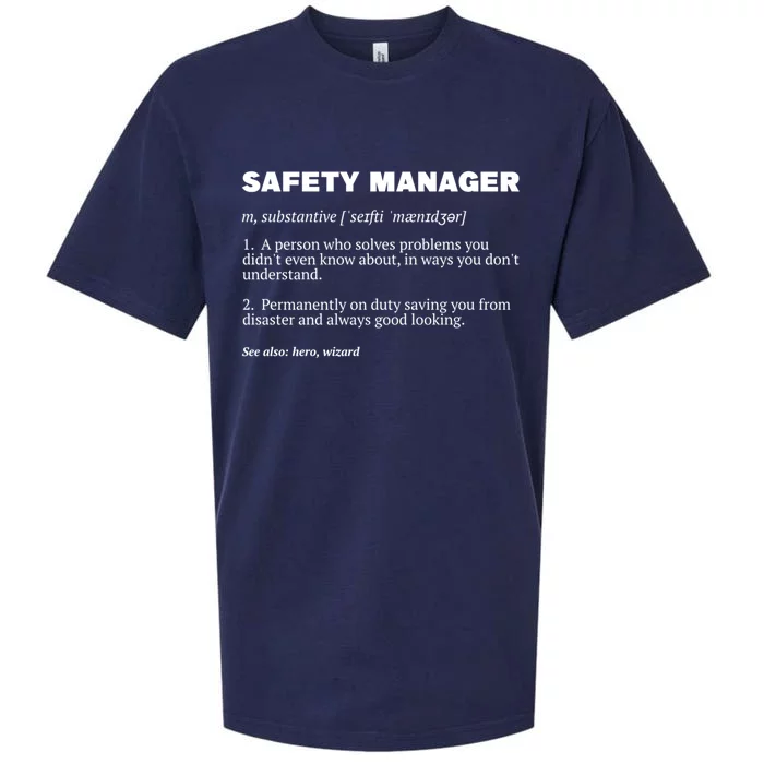 Security Security Officer Project Safety Ager Funny Gift Sueded Cloud Jersey T-Shirt