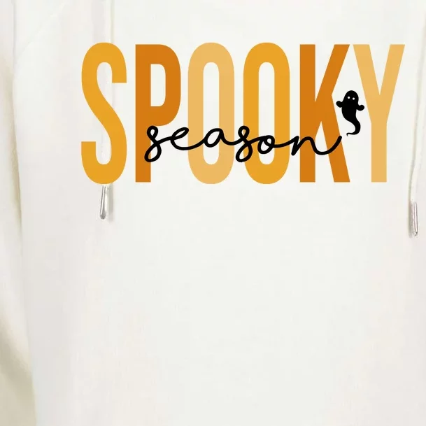 Spooky Season October Festive Halloween Womens Funnel Neck Pullover Hood