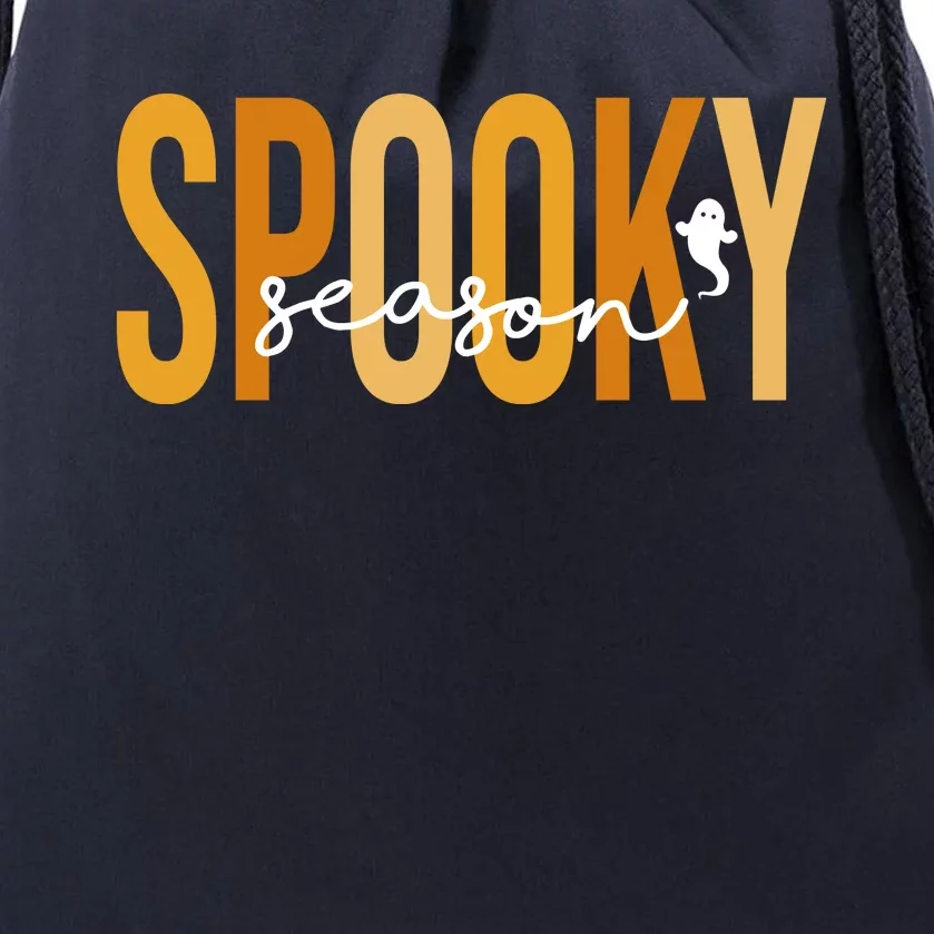 Spooky Season October Festive Halloween Drawstring Bag