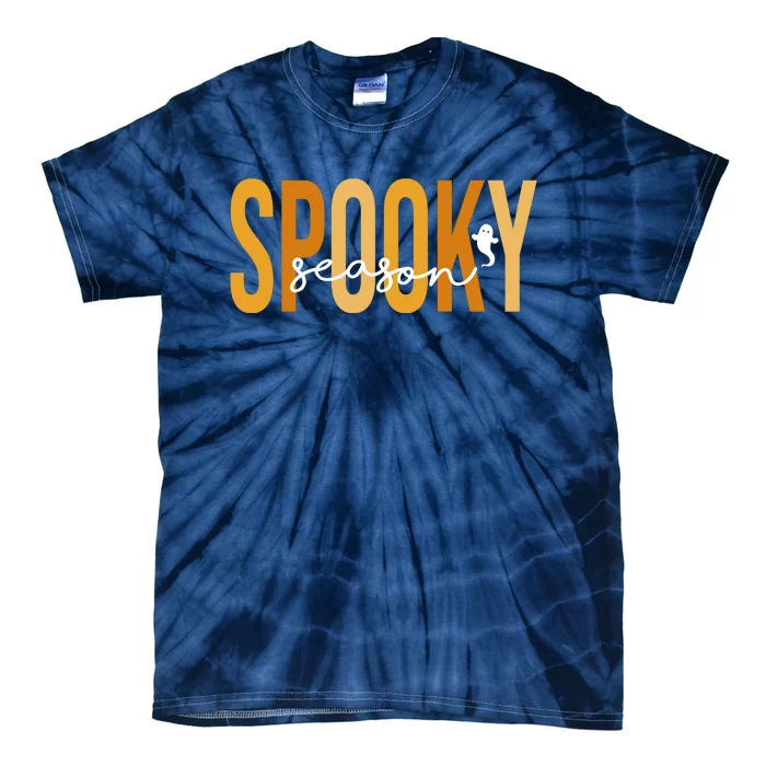 Spooky Season October Festive Halloween Tie-Dye T-Shirt