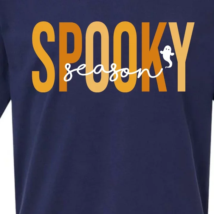 Spooky Season October Festive Halloween Sueded Cloud Jersey T-Shirt