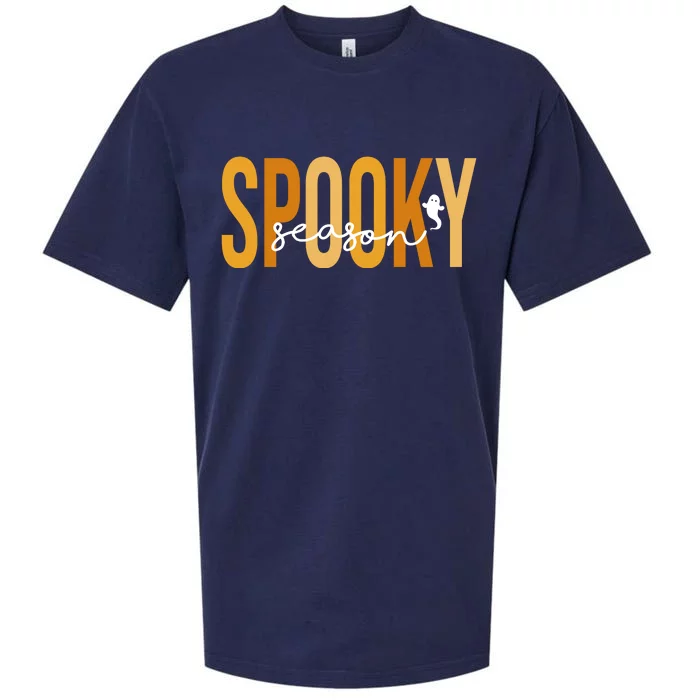 Spooky Season October Festive Halloween Sueded Cloud Jersey T-Shirt